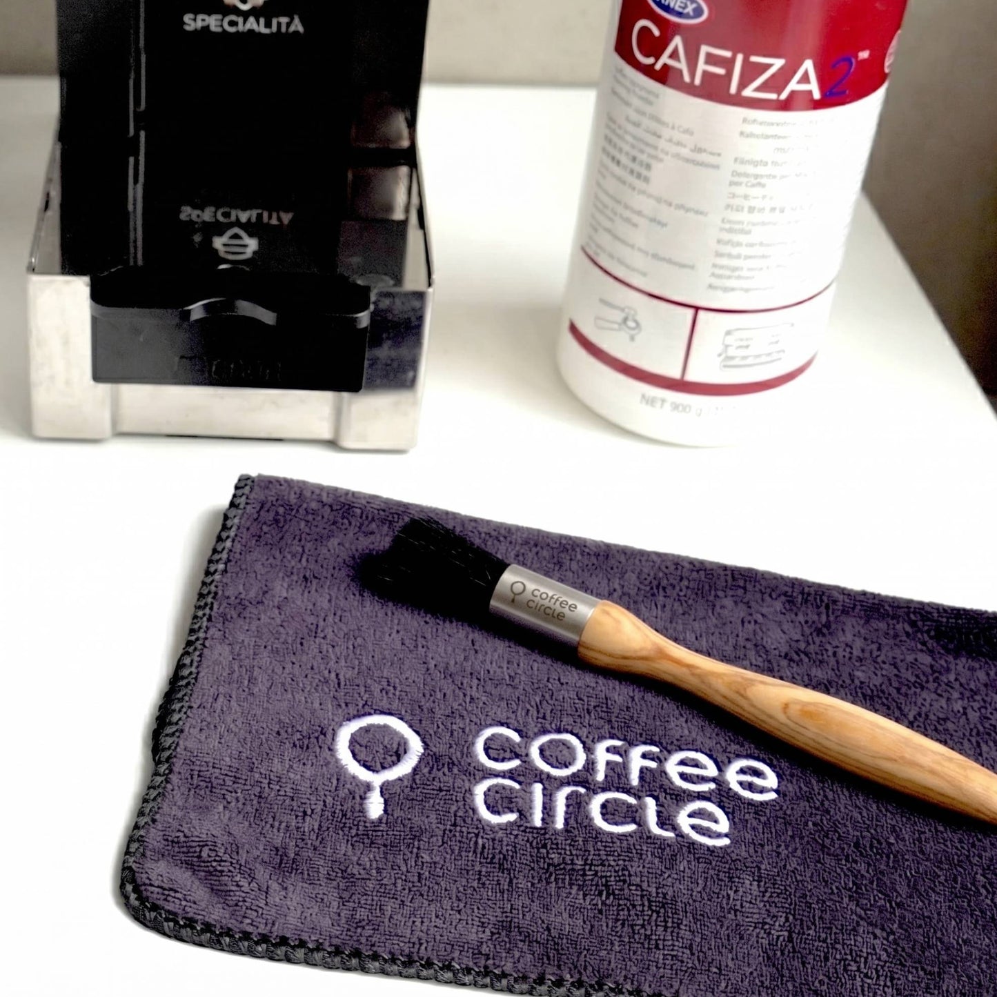 Coffee Circle Cleaning Brush