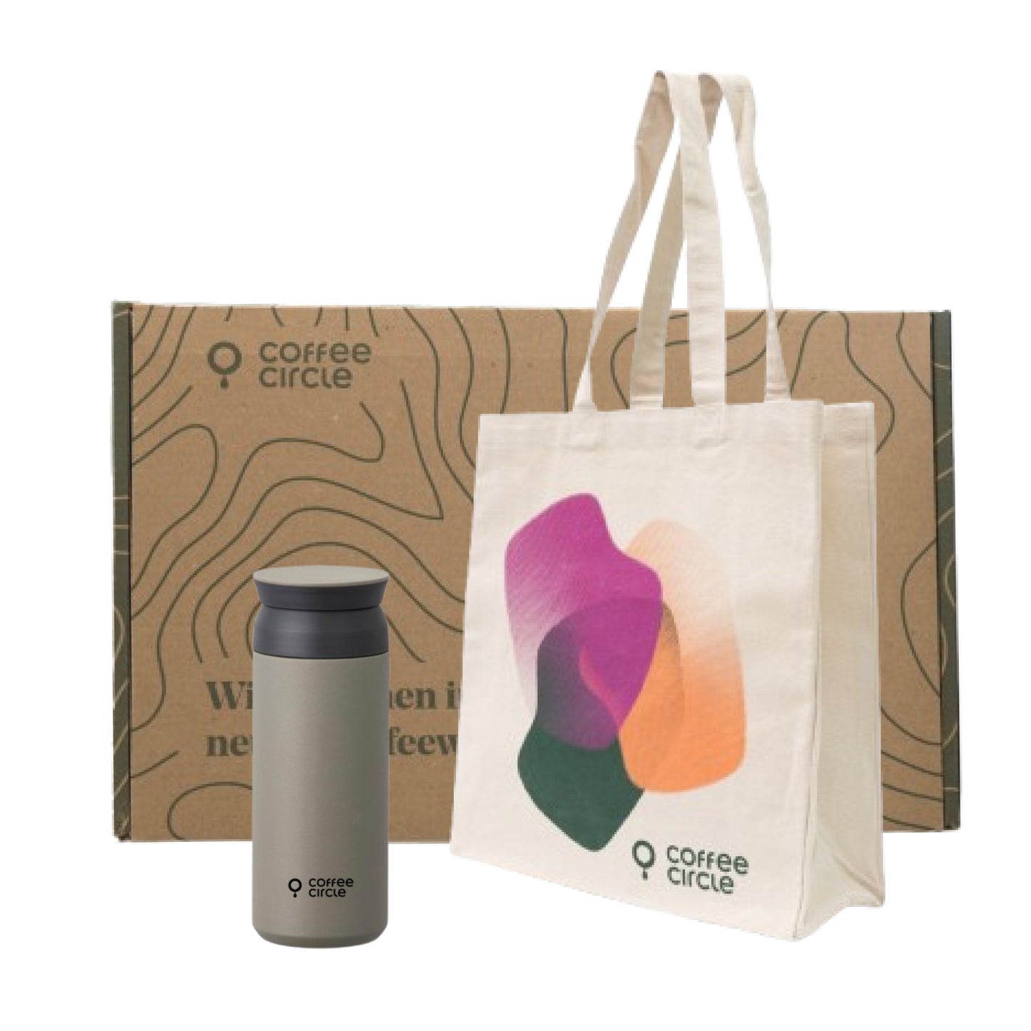Tote Bag & Tumbler im Geschenkset