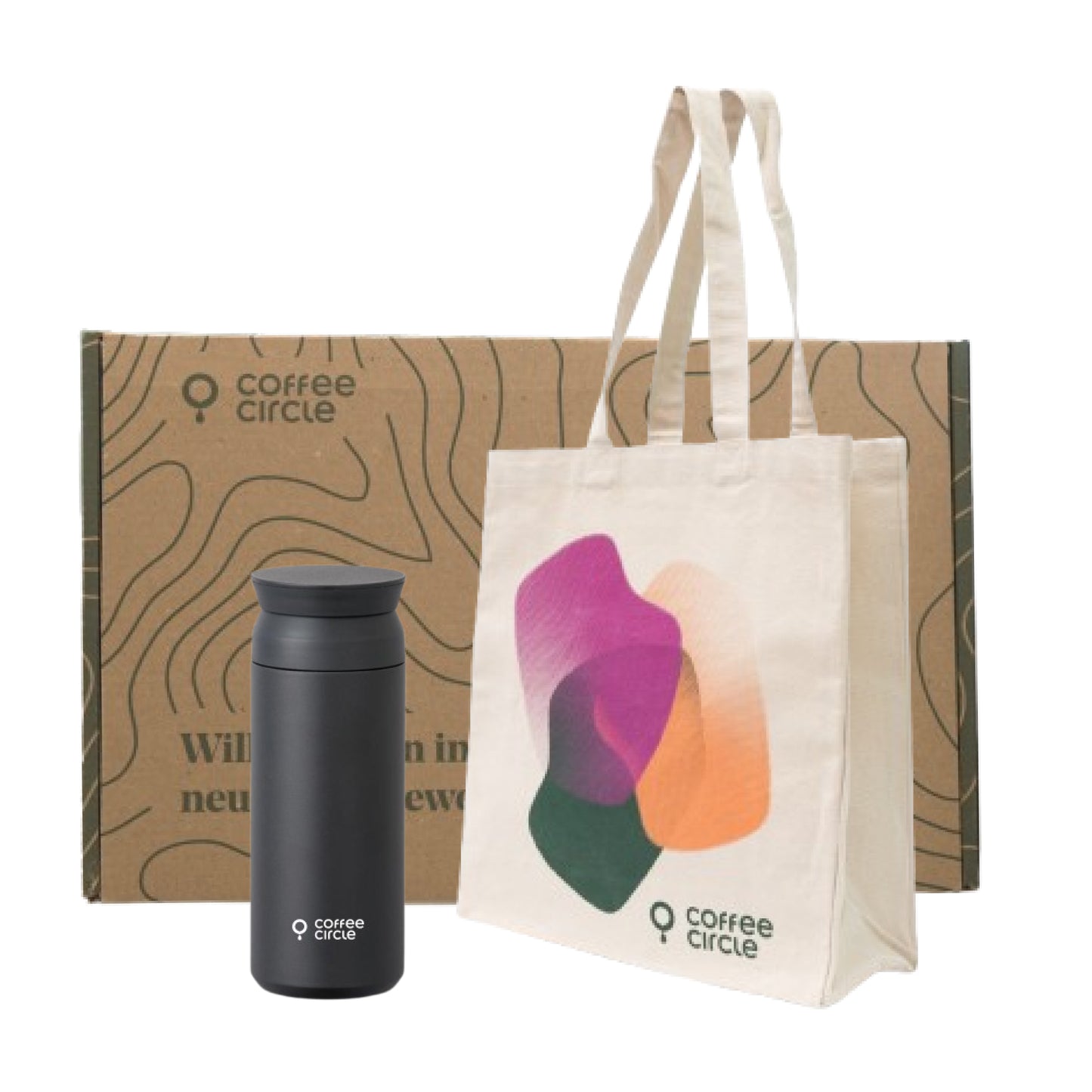 Tote Bag & Tumbler im Geschenkset