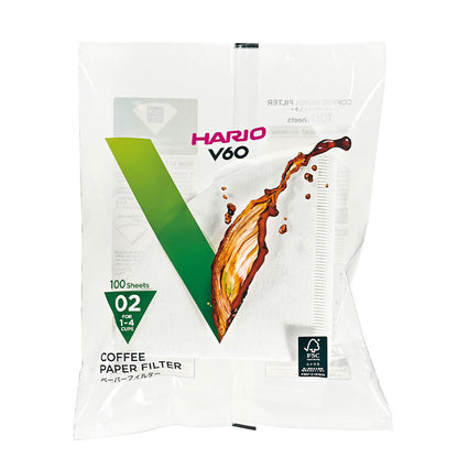 Hario Paper Filters for V60 - 100 pack