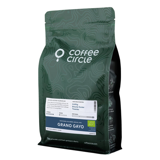 Espresso Grano Gayo, organic