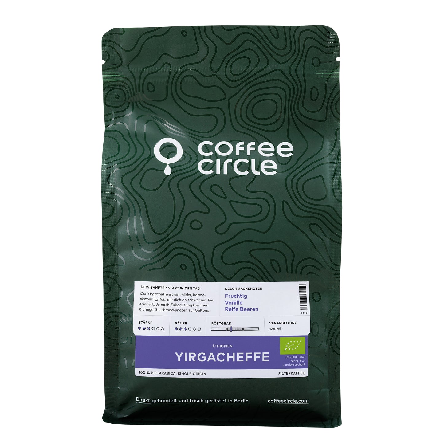 Yirgacheffe Coffee, organic