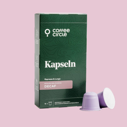 Kaffeekapseln Decaf
