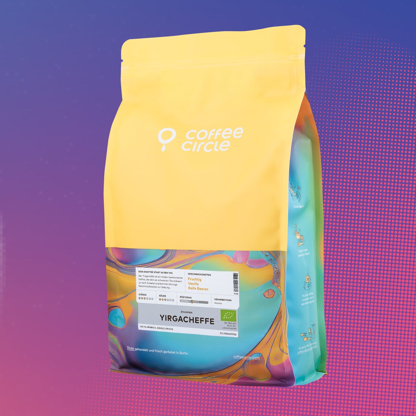 Yirgacheffe Coffee, organic