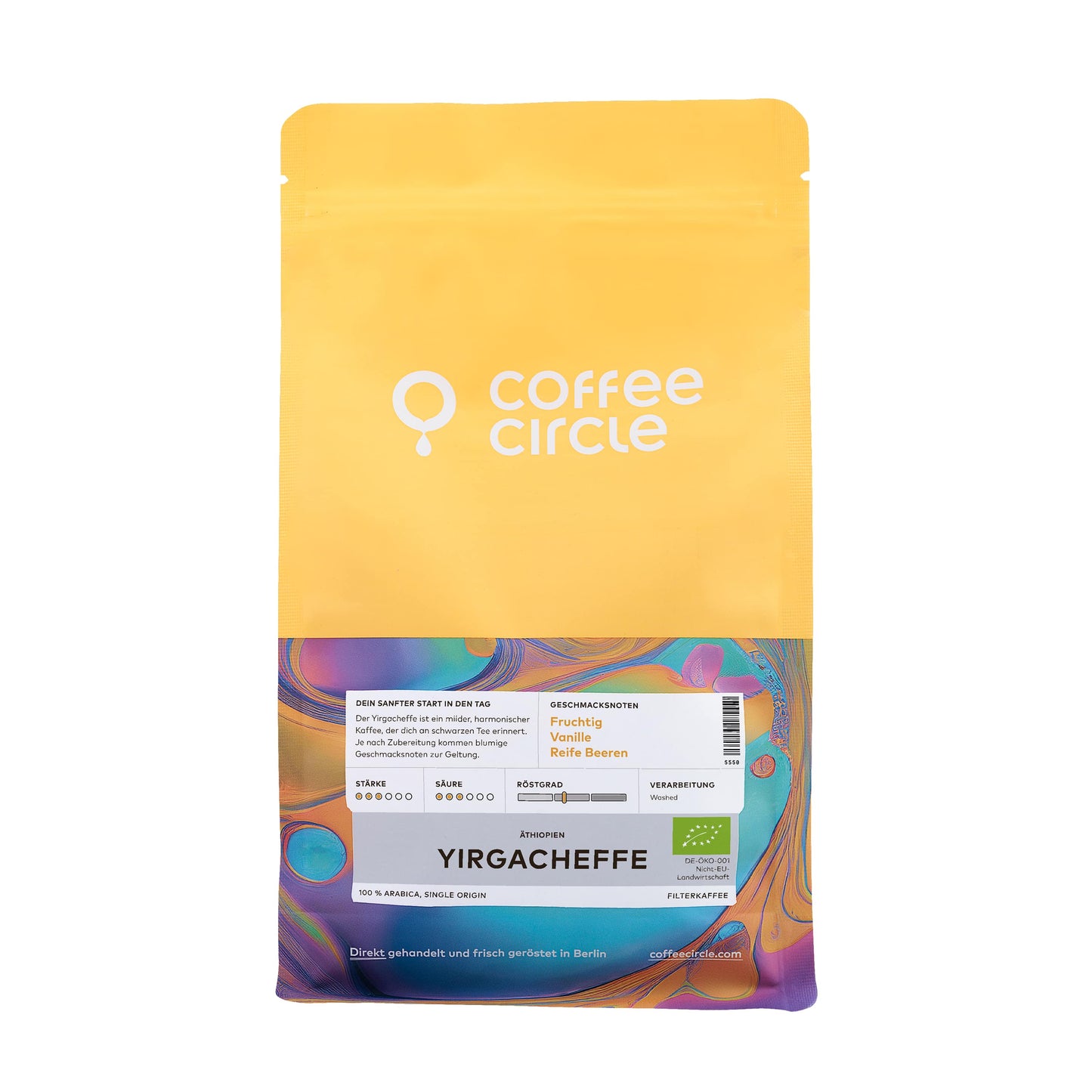 Yirgacheffe Coffee, organic