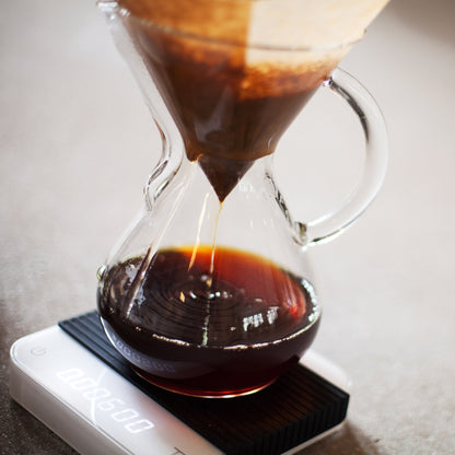 Chemex-Kaffeekaraffe - mit Glasgriff