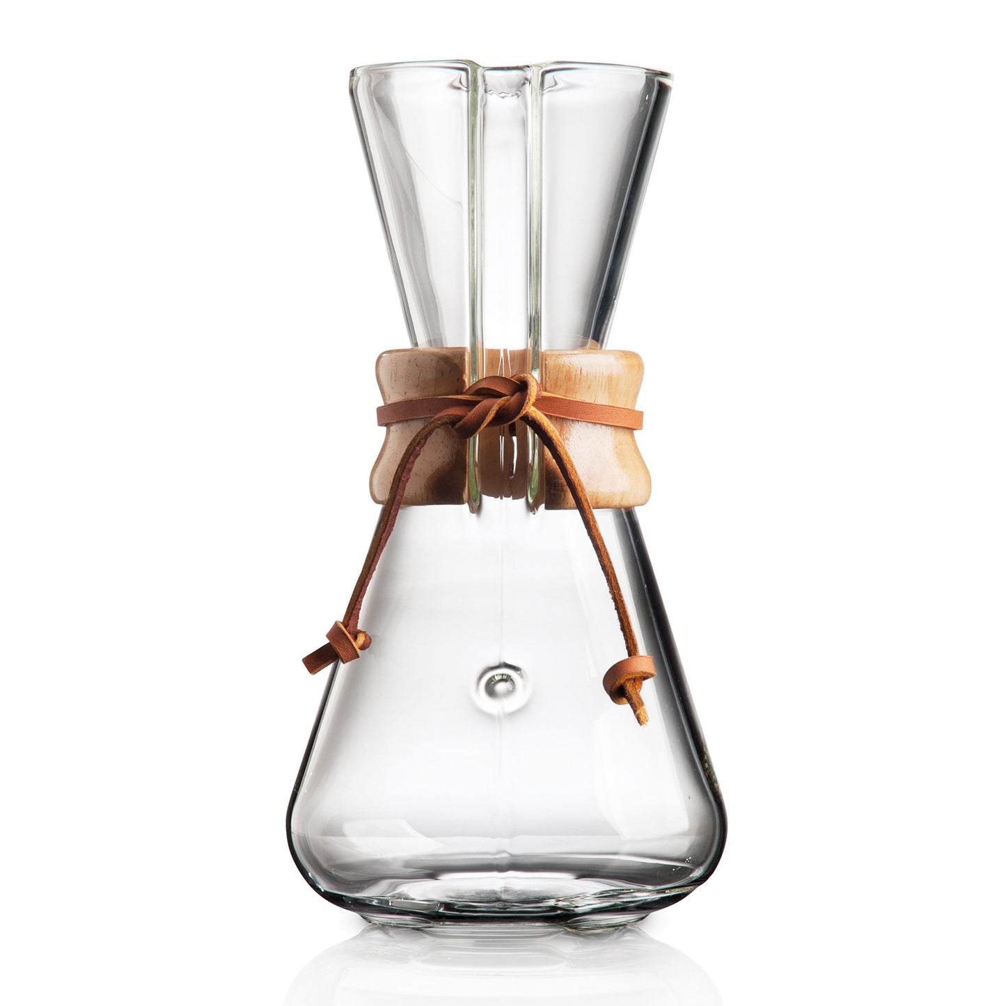 Hand-blown Chemex coffee carafe