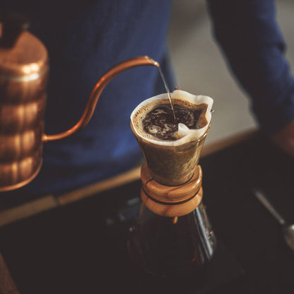 Hand-blown Chemex coffee carafe