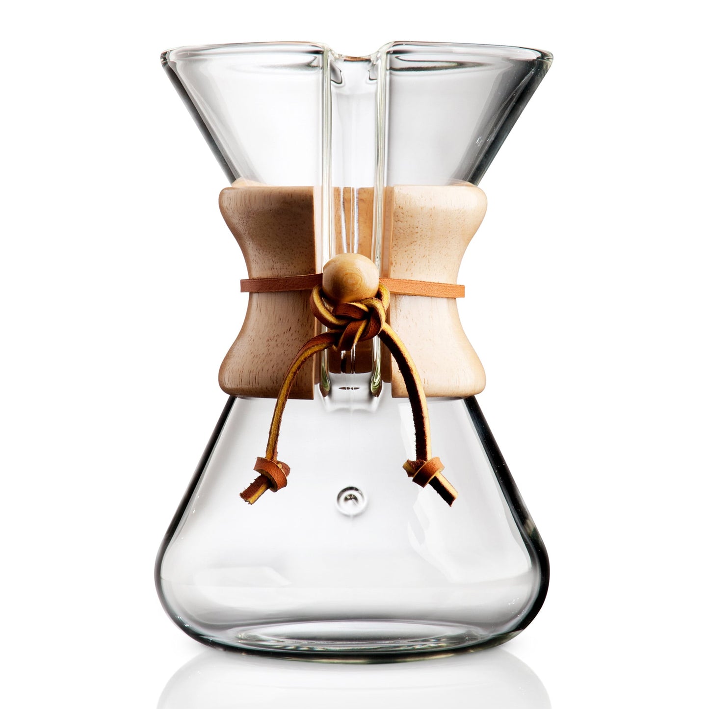 Hand-blown Chemex coffee carafe