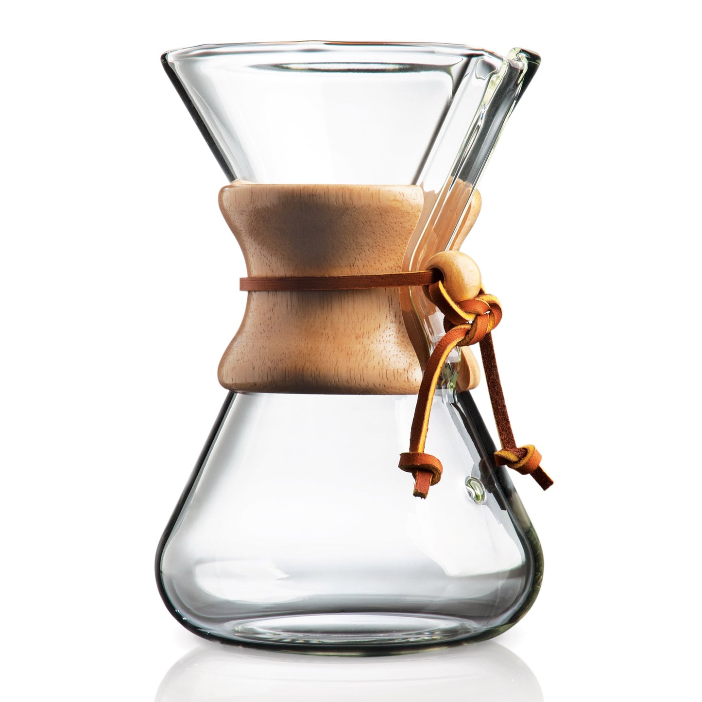 Hand-blown Chemex coffee carafe