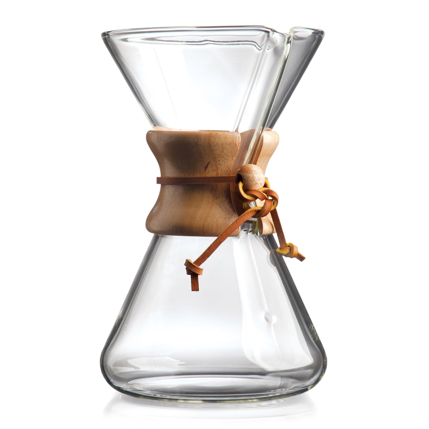 Hand-blown Chemex coffee carafe