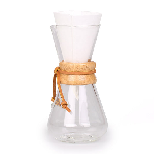 MCQ Chemex filter for 1 to 3 cup carafe | white (12 pieces)