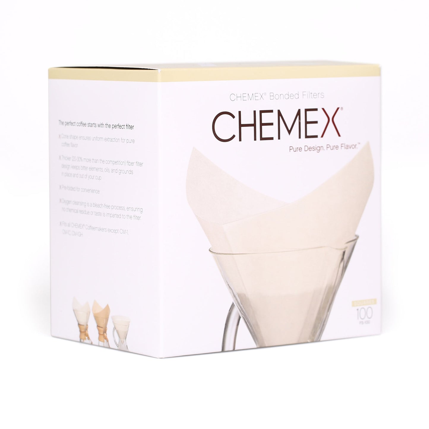 Chemex filter for 6, 8 and 10 cup carafe
