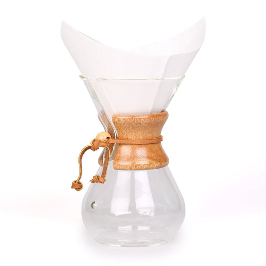 MCQ Chemex filter for 6, 8 and 10 cup carafe | square | white (12 pieces)