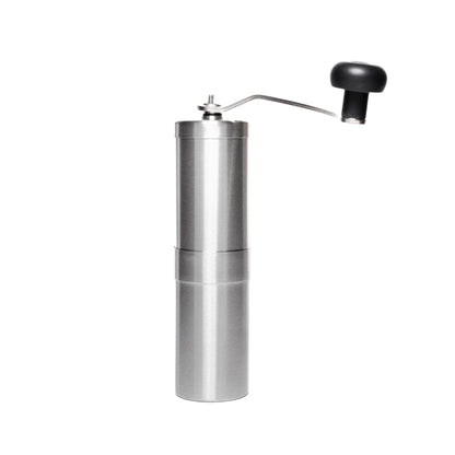 Porlex Professional Handkaffeemühle aus Edelstahl mit einstellbarer Mahlgradeinstellung und Kurbelgriff