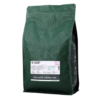 EQ CAFE CREMA 100 Kaffee Blend für Siemens Vollautomaten, ausgewogen und würzig für kräftigen Genuss