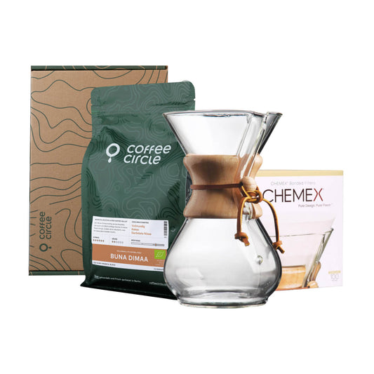 Chemex & Kaffee im Geschenkset